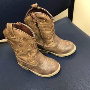 Little girls cowboy boots